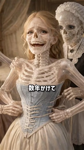 【コルセットの闇】19世紀ファッションの代償がヤバい