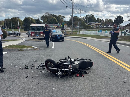 Motorcyclist flown to hospital after crash on Cape Cod