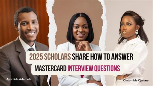 Mastercard Scholarship Interview Tips (2025) | Real Questions How to Answer Them | Ayomide Ademola