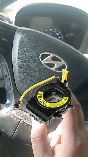 clock spring horn not 📣 working horn problem#car #nkcarautotach #horn #youtubeshorts #shorts