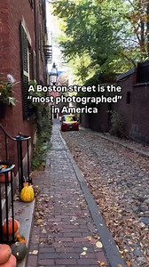 We always knew Acorn Street was pretty, but did you know it was *that* pretty!?🌰 | Boston Uncovered