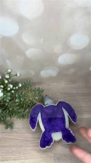 Tried an amethyst turtle 🐢 🤗 I wish I could get more of this mold, but it is discontinued unfortunately. I used Let's Resin epoxy and Eye Candy Pigments mica powders for the turtle. The shell has an amethyst cluster image in it 🤩 #epoxyresin #resin #resinartist #resincrafts #turtles #seaturtle #seaturtlelove #purpleturtle | Moody Dragon Creations