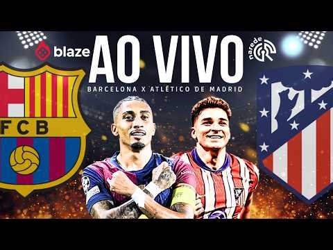 BARCELONA X ATLÉTICO DE MADRID AO VIVO | Jogo ao vivo agora pela Semifinal da Copa do Rei