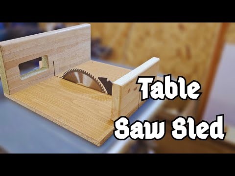 Make a Precise Crosscut Sled | No Expensive Tools Needed