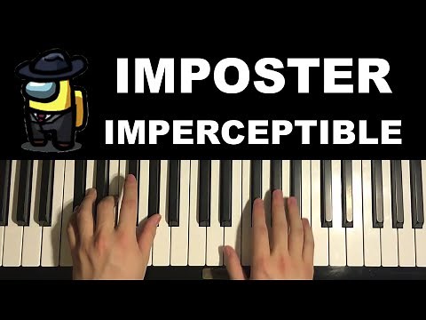 Among Us Song - Imposter Imperceptible (Piano Tutorial Lesson) - Nerdout