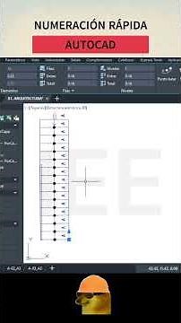 AutoCAD Automatic Numbering #autocad #parati #tips #tutorial #cad #civil3d #architecture #command