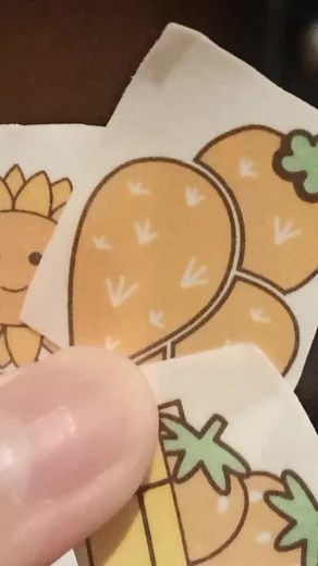 how to use hand-held stickers 💗💗💗 tutorial