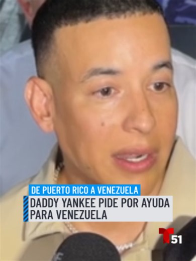 Daddy Yankee se presentó personalmente en el centro de acopio instalado en el Estadio Hiram Bithorn, en San Juan, Puerto Rico, para colaborar en la recepción y organización de donaciones destinadas a las familias venezolanas afectadas por los terremotos del 24 de junio de 2026. El artista puertorriqueño había lanzado la campaña