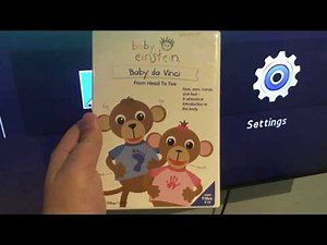 Opening to baby Einstein baby da Vinci from head to toe 2004 DVD