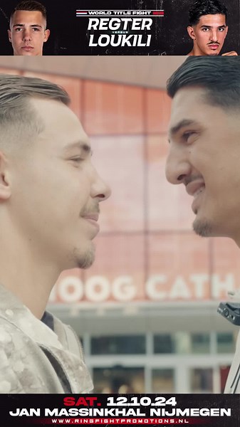 🥇Who will be the best 👀😳 Full trailer coming soon… Regter 🇳🇱 vs Loukili 🇲🇦 🌎 Worldtitle Fight 🗓️ October 12 2024 🎟️ Ticketsale will start July 1st #kickboxing #enfusion #fighting #voorjoupagina