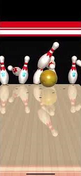 Strike ten pin bowling: 300 points (perfect game) on classic ten pin bowling