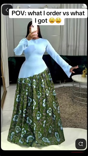 What I Ordered vs What I Received from My Seamstress