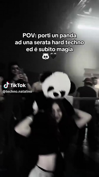NEW MEMBER HARD TECHNO FAM🖤🐼⛓️@DER TECHNO @Gate Milano #hardstyle #lovetechno #natalino #fyp #rave #technolovers #technotok #techno
