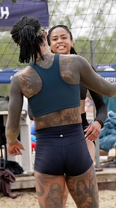 Bombs Away!! 💣🔥🧨 #beachvolleyball #volleyball #athlete #avpathlete #avp #volleyballplayer #womensvolleyball #womensbeachvolleyball #bombsaway #boom | Beach Volleyball Media