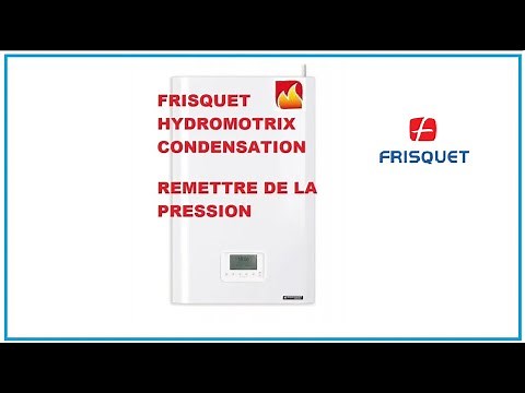 How to restore pressure to your Frisquet Prestige Visio condensation boiler?