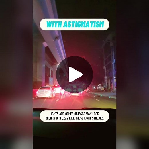 How People with Astigmatism See Lights at Night