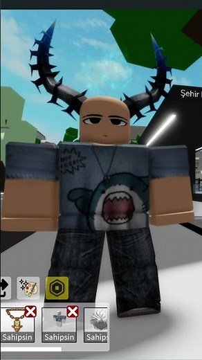 How to get FROZEN HORNS in #brookhaven #roblox #shrots