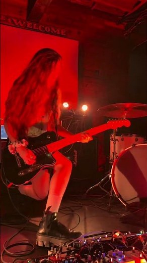 Reba Meyers #rebameyers #codeorange #marilynmanson #music #livemusic #metal #posthardcore