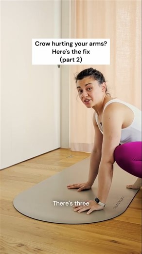 Alejandra | Arm Balances • Yoga • Mobility on Instagram: "If you want to finally learn Crow without pain or fear, comment BALANCE and I'll send you some info 🤸🏻‍♀️"