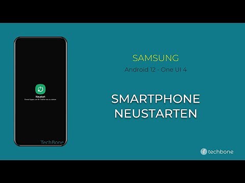 Das Smartphone neustarten - Samsung [Android 12 - One UI 4]