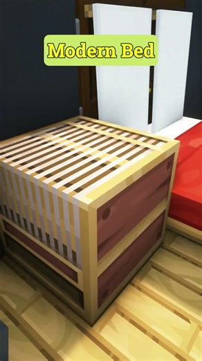 Minecraft Modern Bed