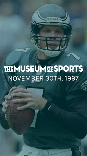 55K views · 720 reactions | November 30th, 1997 - The Eagles won 44-42 on a last-second field goal by Chris Boniol. Eagles quarterback Bobby Hoying and Bengals quarterback Boomer Esiason each threw four touchdown passes in the game. #Eagles #Bengals #NFL | The Museum of Sports | Facebook