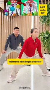 13K reactions · 17 shares | Just 4 simple moves a day to unlock your body’s energy flow.  Gentle, effective, and perfect for daily home practice. Stay consistent — your body will thank you! #HomeWorkout #DailyMovement #EnergyFlow #TraditionalFitness #GentleStretching #MindBodyBalance #HealthyRoutine #FeelBetterMoveMore #WellnessAtHome #QiFlow | TaiChi With Mom | Facebook