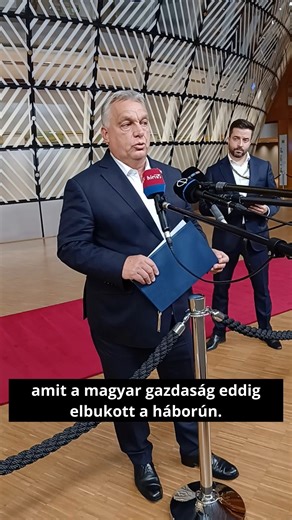 3.7K views · 113 reactions | Orbán Viktor szerint a háború hatalmas terhet ró a magyar családokra. A miniszterelnök úgy fogalmazott, hogy a konfliktus miatt a magyar gazdaság eddig 20–30 milliárd euró veszteséget szenvedett el. | Beol.hu Békés vármegyei online | Facebook