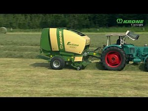 Rundballenpresse KRONE Fortima