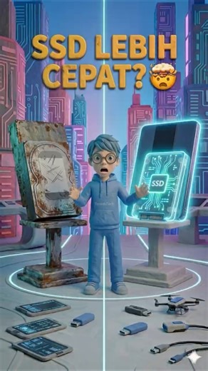 HDD vs SSD? Pilih mana? #belajarteknologi