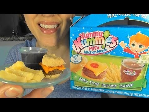 SassEkrafts ASMR | Making Yummy Nummies Best Ever Burger Maker | Craft | SassEsnacks