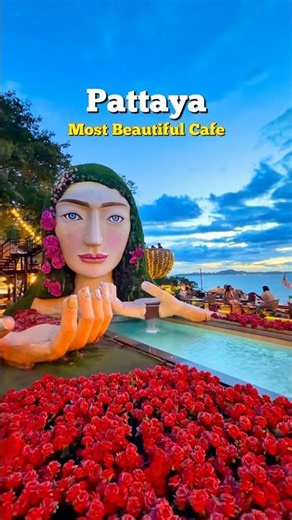Pattaya Most Beautiful Cafe 3 Mermaids Pattaya #Pattaya