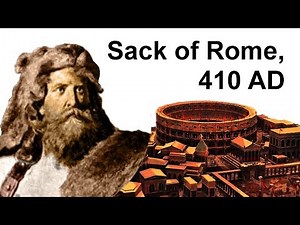 Sack of Rome by Alaric in 410