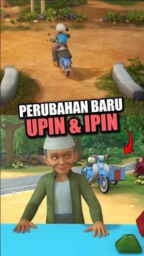 It turns out there are changes in the Upin Ipin cartoon season 20 #upinipin