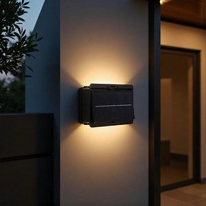Solar Wall Washer Light Outdoor Waterproof LED Garden, Patio & Villa Lighting, Home Decorative Wall Lamp, Balcony Ambient Light - Etsy