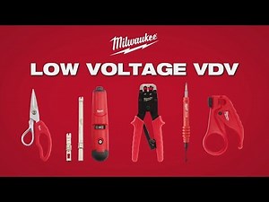 Milwaukee® Low Voltage VDV Hand Tools