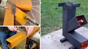 Estufa rocket. Planos y tutorial completo. ⭐ - Clima.Casa