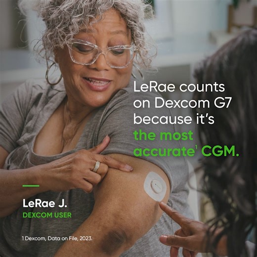 3.2K views · 37 reactions | Dexcom G7 is the most accurate¹ CGM and no other CGM is more affordable for Medicare patients*. Unbeatable value. That’s the Dexcom difference. 1 Dexcom, Data on File, 2023. 2 Dexcom, Data on File, 2024. *Under Medicare’s DME fee schedule, reimbursement and coinsurance for CGMs using CPT codes A4239 and E2103 are the same, regardless of CGM brand. ‡Individual pricing may vary depending on insurance coverage. MAT-3154 | Dexcom | Facebook