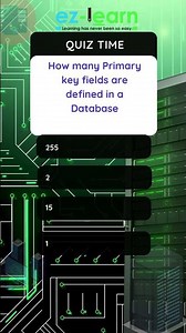 Database Design 101: The Primary Key Rule! 🔑💡 #cobol #mainframetraining #ezlearnglobal