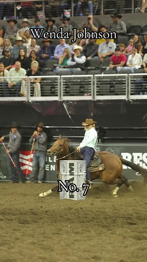 NFR Countdown 2023: No. 7, Wenda Johnson Hometown: Pawhuska, Oklahoma 2023 Earnings: $120,505.57 NFR Horses: Steal Money, “Mo,” Smoken French Winner, “Smoke.” Wenda Johnson is going back to her fourth consecutive National Finals Rodeo in 2023. The 2023 season was a rollercoaster for Johnson. She lost her standout gelding, Macgyver Moonflash this summer, but Mo took control and went on a winning rampage after the loss of his teammate, comfortable keeping Johnson inside the top 15 all year. Johnso