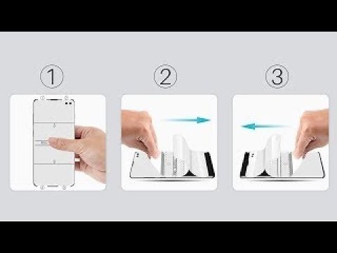 LK flexible film Screen Protector installation video for One Plus 7 Pro