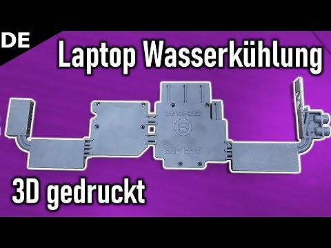 Wasserkühler aus dem Laser 3D Metalldrucker - Teil 1