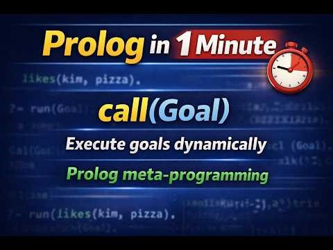 N-Prolog How call works in Prolog (1 min)