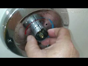 Fix leak around shower escutcheon