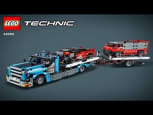 LEGO instructions - Technic - 42098 - Truck and Show Cars (Model B)