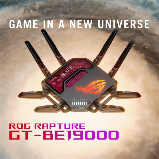 Are you ready to game in a new universe? 🌌✨ 🚀 Up to 2.4X Faster #WiFi7 📉 47% Lower Latency with ROG First 🎮 Triple-Level Game Acceleration 🌈 New Aura RGB Lighting The future of gaming is here! #ROG #GamingRouter #6GHzWiFi #ASUSPCDIY | ASUS Republic of Gamers