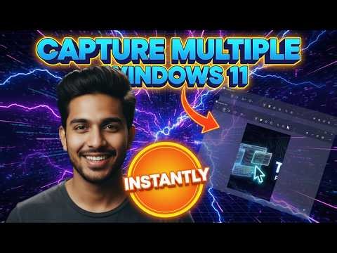 How To Capture Multiple Screenshots in Windows 11 | Quick & Easy Guide
