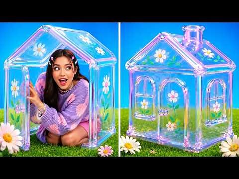 Cardboard Turned Into a Dream House! 🌟 Creative Room Makeover Fun from 123 GO! LIKE