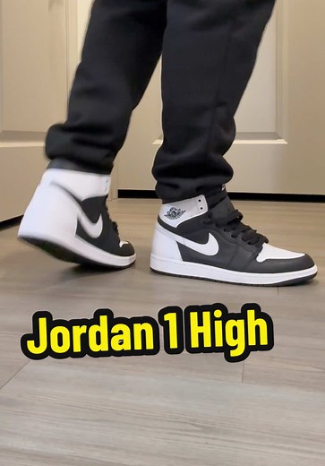 Nike Air Jordan 1 High OG Black and White. #jordan1mid #jordans #jordan1 #sneakers #sneakerhead