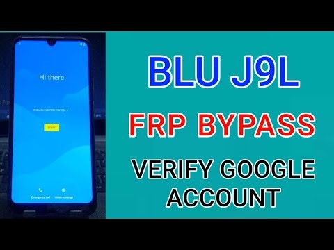 Blu J9l Frp Bypass | Frp Bypass Blu J9l | Blu J9l Verify Google Account | Blu J9l Google Account Frp